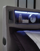 Verishaw California King Upholstered Bed