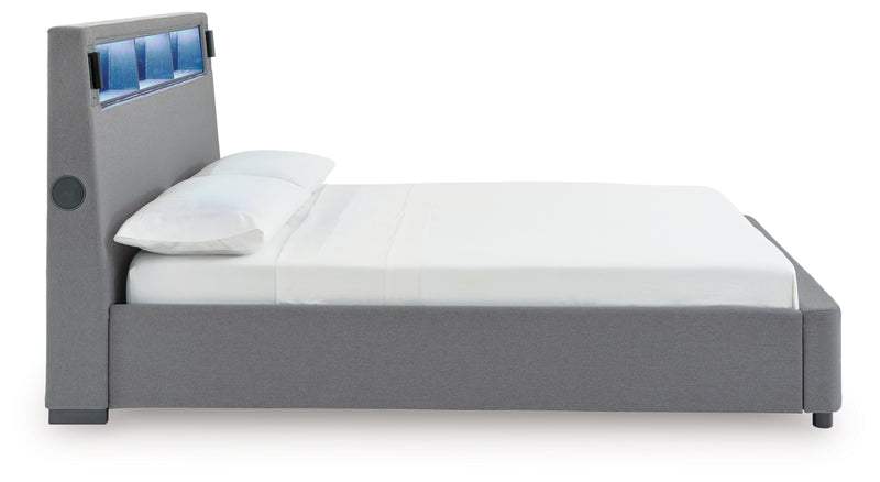 Verishaw King Upholstered Bed