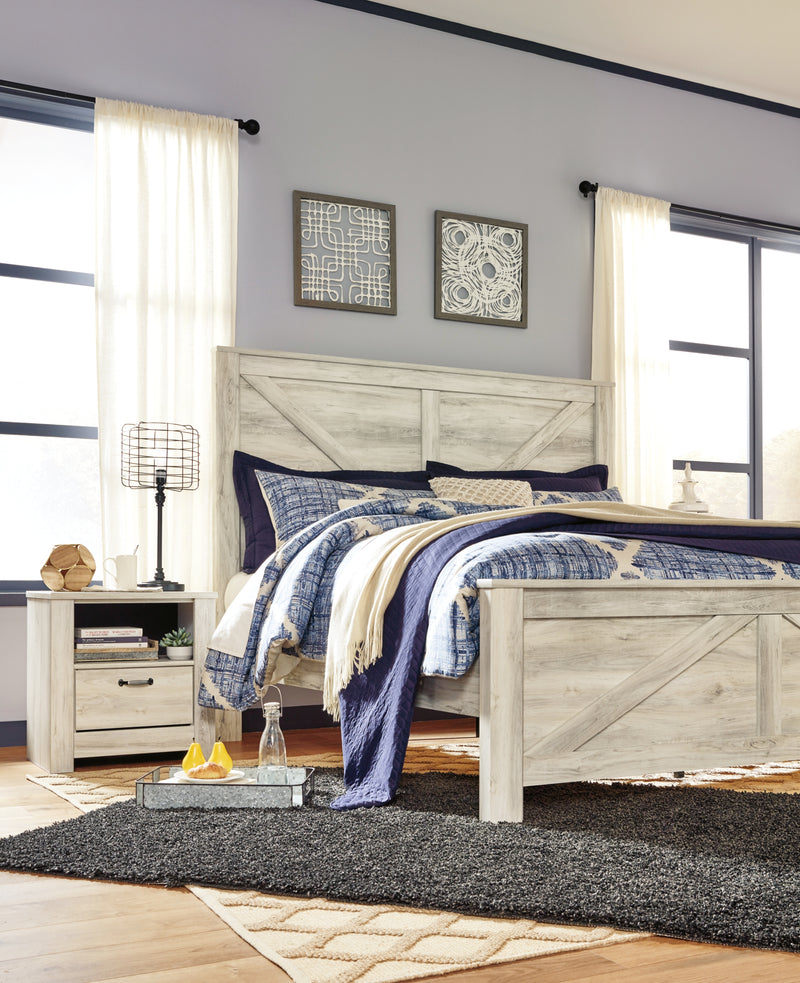 Bellaby Queen Crossbuck Panel Bed (Bed Size: King)