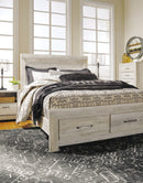 Bellaby Queen Platform Bed with 2 Storage Drawers (Bed Size: Queen)