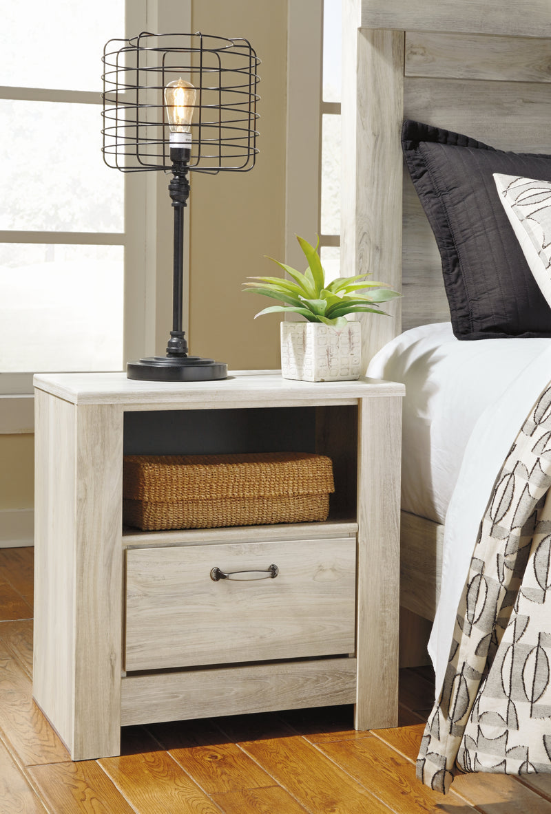 Bellaby King Storage Bed and 2 Nightstands