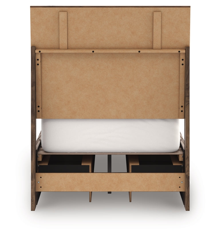 Chirason Twin Panel Bed with Storage