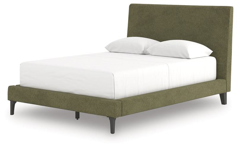 Chirason Full Upholstered Bed with Roll Slats