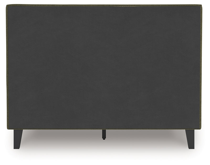 Chirason Full Upholstered Bed with Roll Slats