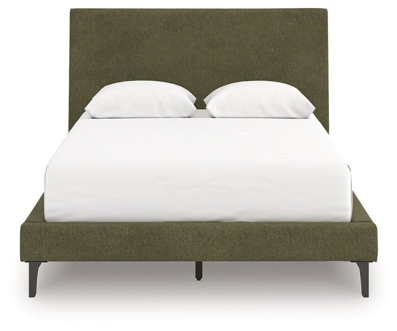 Chirason Full Upholstered Bed with Roll Slats