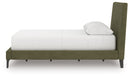 Chirason Full Upholstered Bed with Roll Slats