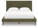 Chirason Queen Upholstered Bed with Roll Slats