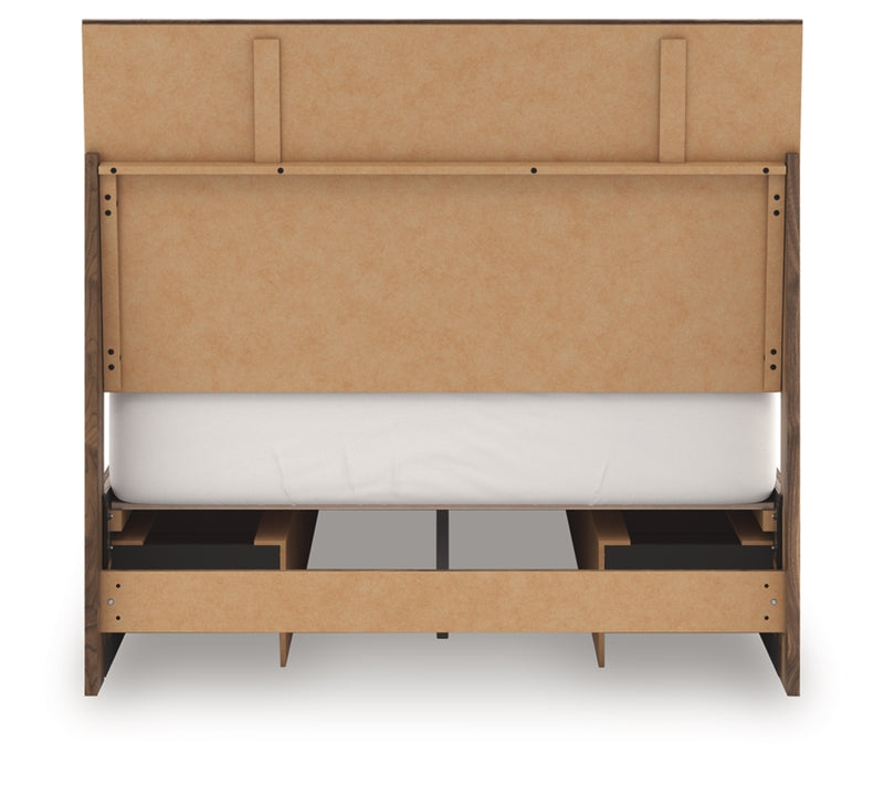 Chirason Full Panel Bed with Storage