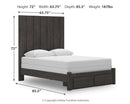 Fraluna Queen Panel Storage Bed (Bed Size: Queen)