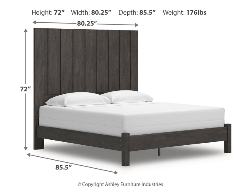 Fraluna Queen Panel Bed (Bed Size: King)