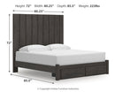 Fraluna Queen Panel Storage Bed (Bed Size: King)