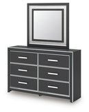 Zuraleus King Panel Bed, Dresser, Mirror and Nightstand
