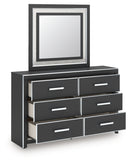 Zuraleus King Panel Bed, Dresser, Mirror and Nightstand