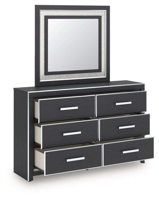 Zuraleus Queen Panel Bed, Dresser, Mirror and Nightstand