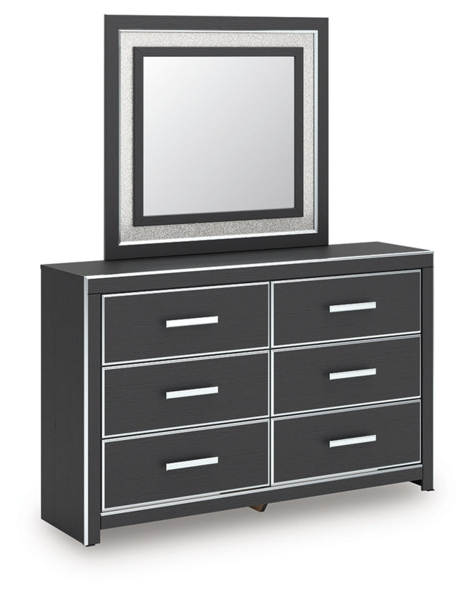Zuraleus Queen Panel Bed, Dresser, Mirror and Nightstand