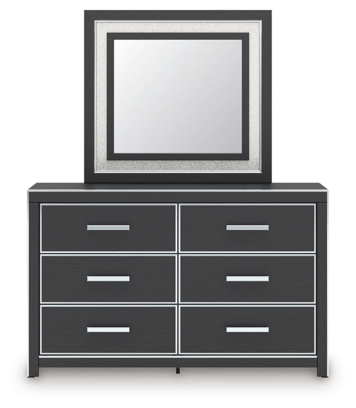 Zuraleus Queen Panel Bed, Dresser, Mirror and Nightstand