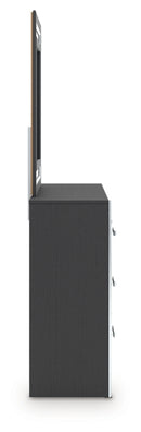 Zuraleus King Panel Bed, Dresser, Mirror and Nightstand