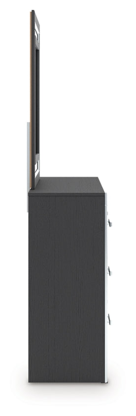 Zuraleus King Panel Bed, Dresser, Mirror and Nightstand