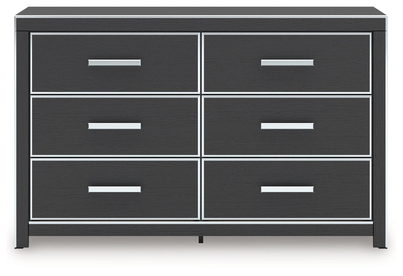 Zuraleus Queen Upholstered Bed, Dresser and Nightstand