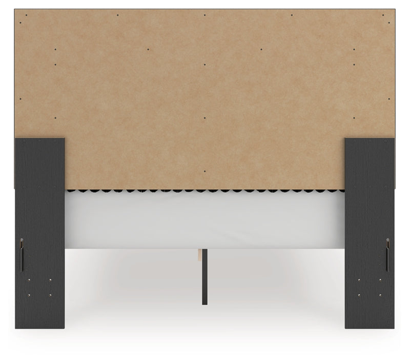 Zuraleus Queen Upholstered Panel Platform Storage Bed