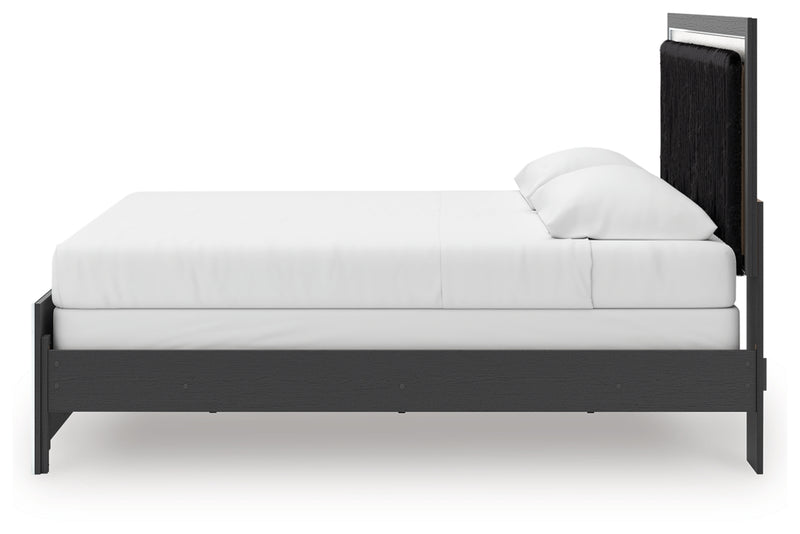 Zuraleus King Panel Bed, Dresser, Mirror and Nightstand