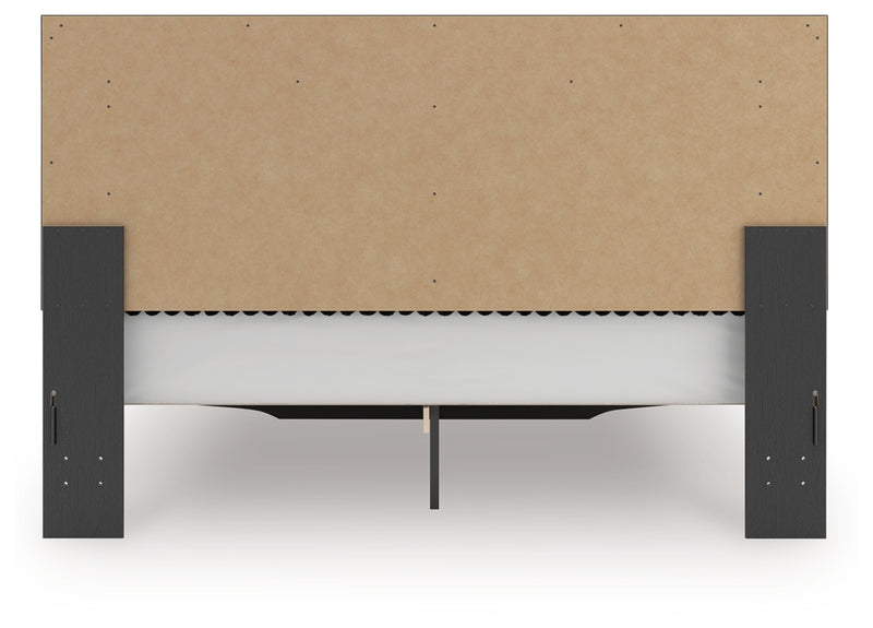 Zuraleus King Upholstered Panel Platform Storage Bed