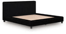 Zuraleus King Upholstered Bed, Dresser and Nightstand