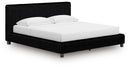 Zuraleus King Upholstered Bed, Dresser and Nightstand