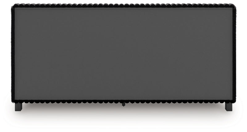 Zuraleus King Upholstered Bed, Dresser and Nightstand