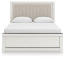 Zuraleus Queen Upholstered Panel Platform Bed
