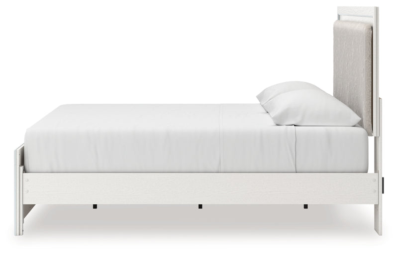Zuraleus King Upholstered Panel Platform Bed