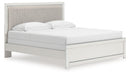 Zuraleus King Upholstered Panel Bed