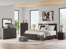 Prendonea King Panel Bed