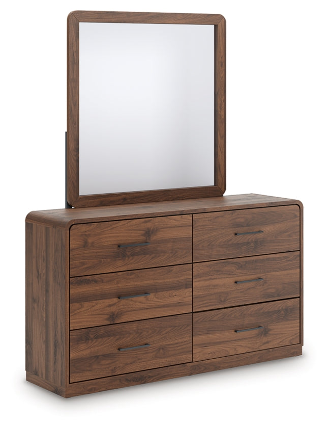 Fortlorn Queen Panel Bed, Dresser, Mirror and Nightstand