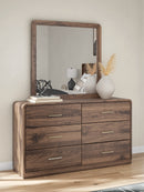 Fortlorn Queen Panel Bed, Dresser, Mirror and Nightstand