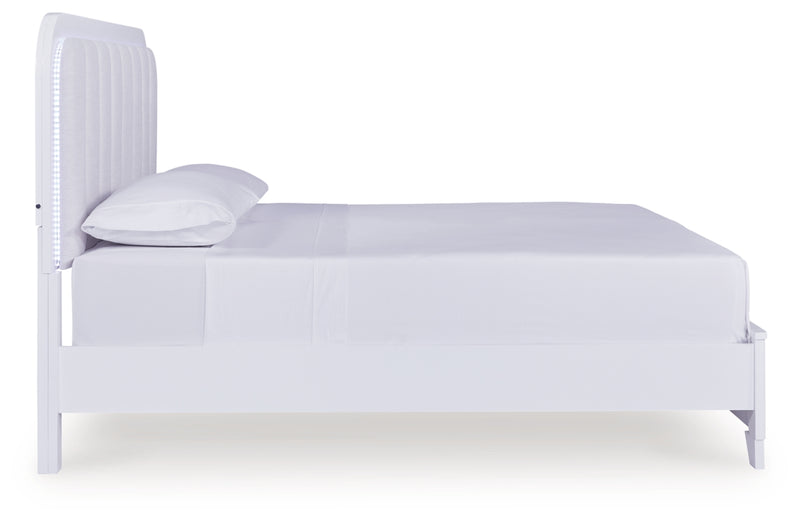 Jarlee California King Upholstered Panel Bed