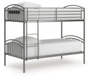 Lanceburg Twin over Twin Bunk Bed with Ladder