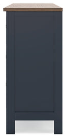 Landocken Twin Panel Bed, Dresser, Chest and Nightstand