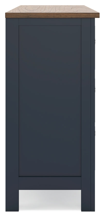 Landocken Twin Panel Bed, Dresser, Chest and Nightstand