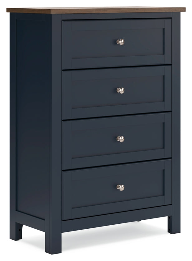 Landocken Twin Panel Bed, Chest and Nightstand