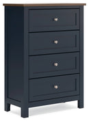 Landocken Twin Panel Bed, Dresser, Chest and Nightstand