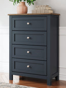 Landocken Twin Panel Bed, Chest and Nightstand