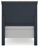 Landocken Twin Panel Bed, Dresser and Mirror