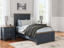 Landocken Twin Panel Bed, Chest and Nightstand