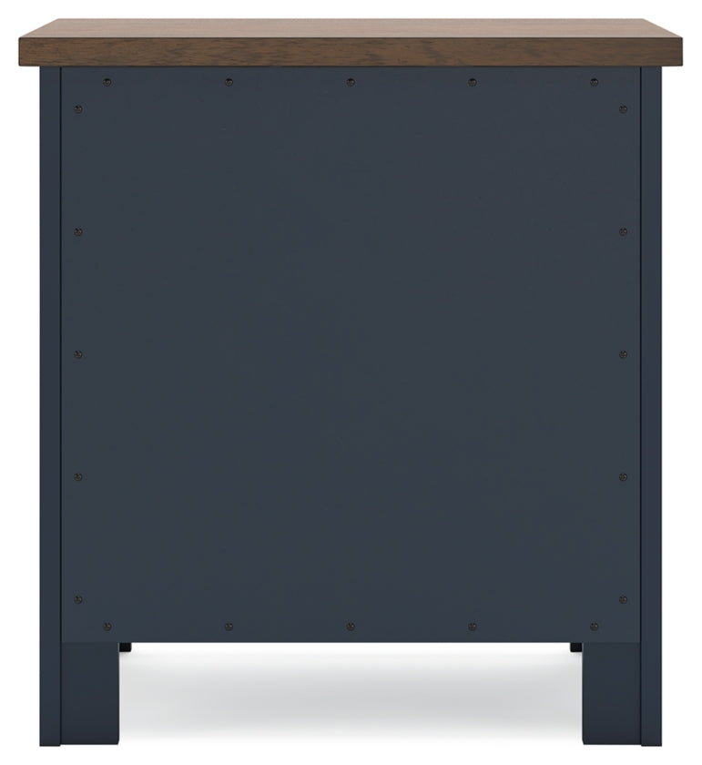 Landocken Twin Panel Bed, Chest and Nightstand