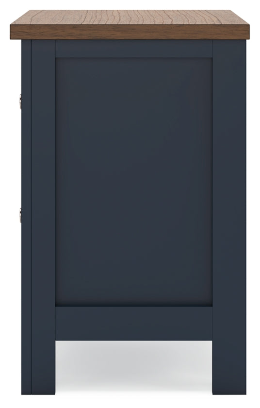 Landocken Twin Panel Bed, Dresser, Chest and Nightstand