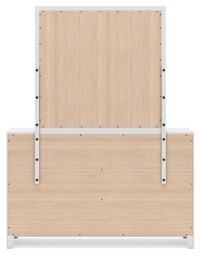 Binterglen Twin Panel Bed, Dresser, Mirror, Chest and 2 Nightstands