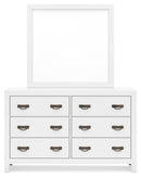 Binterglen Twin Panel Bed, Dresser, Mirror, Chest and 2 Nightstands