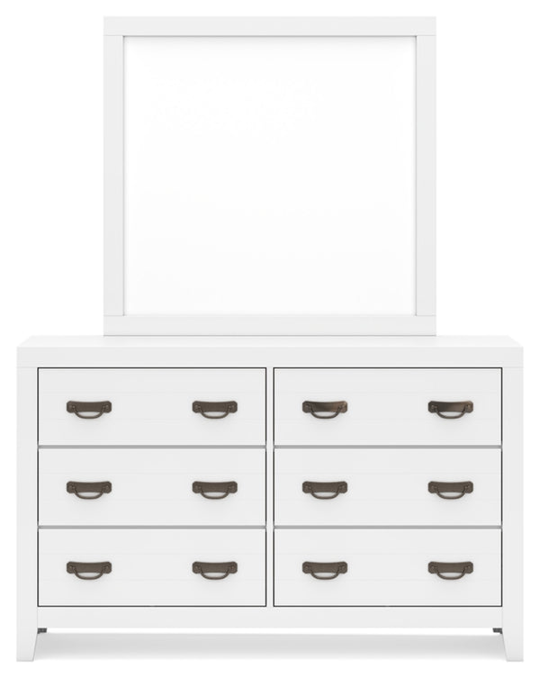 Binterglen Dresser and Mirror