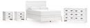 Binterglen Queen Panel Bed, Dresser and 2 Nightstands